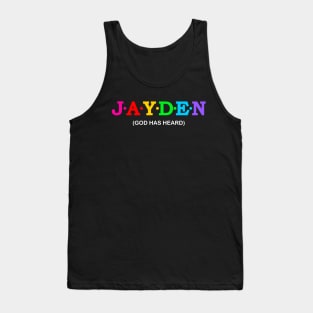 Jayden - God Has Heard. Tank Top